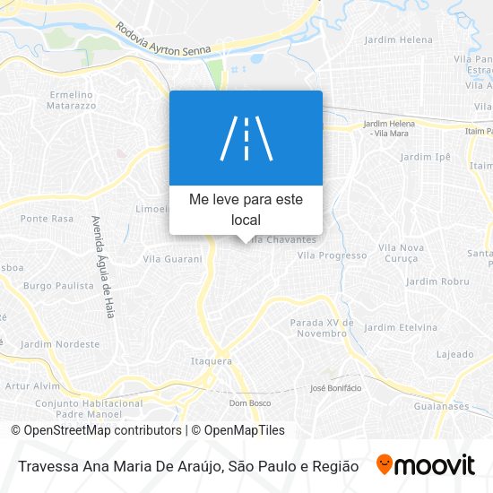 Travessa Ana Maria De Araújo mapa