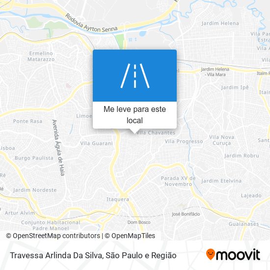 Travessa Arlinda Da Silva mapa