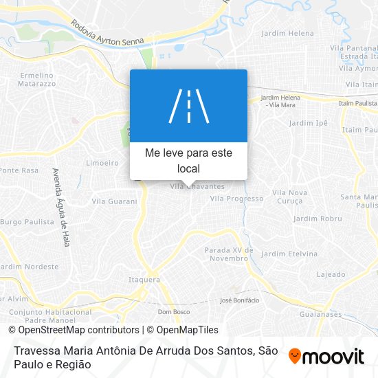 Travessa Maria Antônia De Arruda Dos Santos mapa
