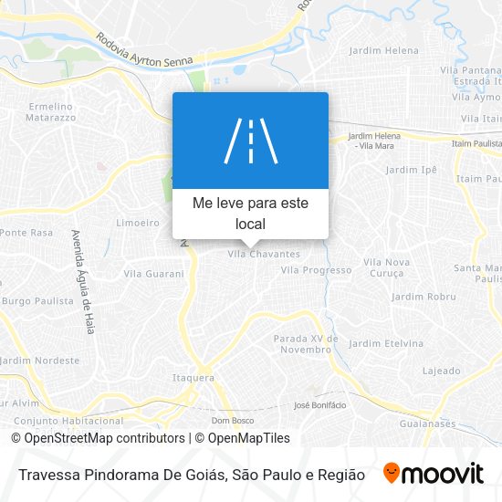 Travessa Pindorama De Goiás mapa