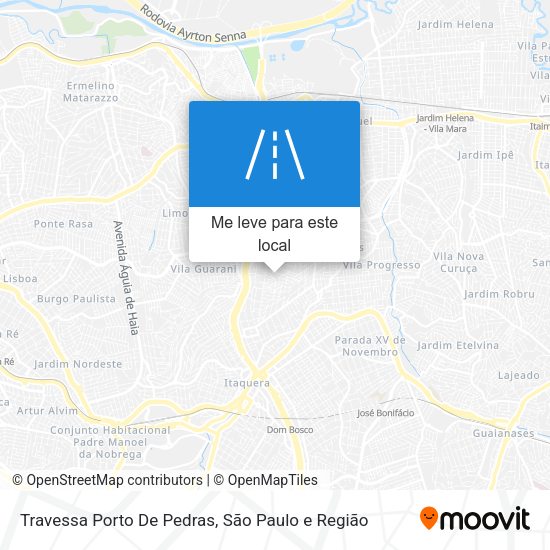 Travessa Porto De Pedras mapa