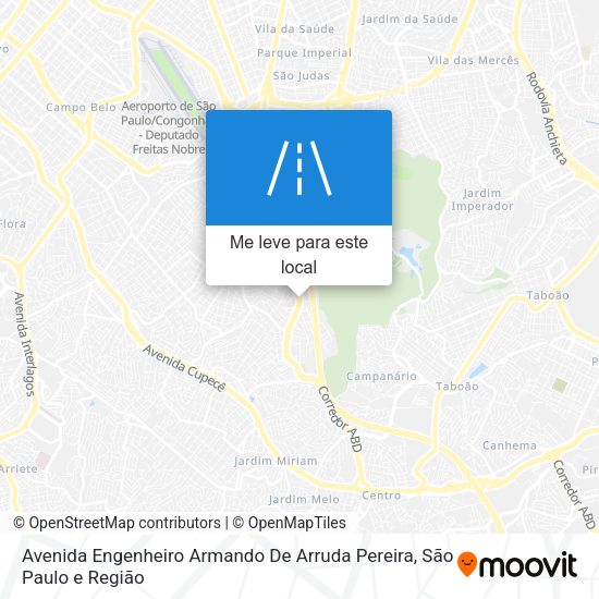 Avenida Engenheiro Armando De Arruda Pereira mapa
