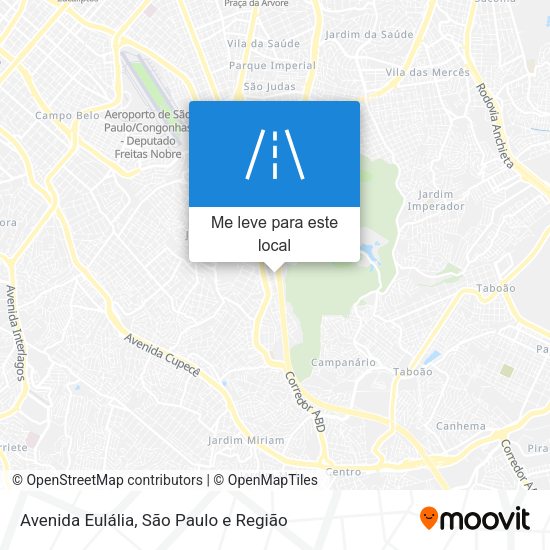 Avenida Eulália mapa