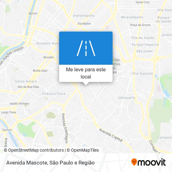 Avenida Mascote mapa