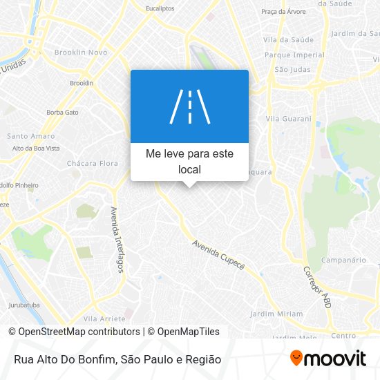 Rua Alto Do Bonfim mapa