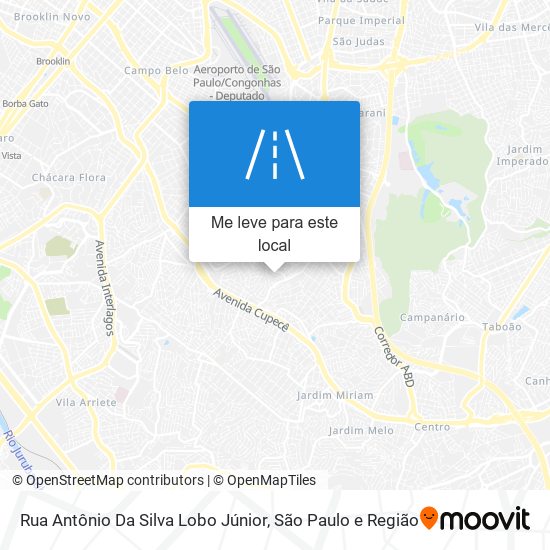 Rua Antônio Da Silva Lobo Júnior mapa