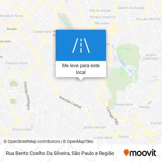 Rua Bento Coelho Da Silveira mapa