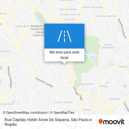 Rua Capitão Valdir Alves De Siqueira mapa