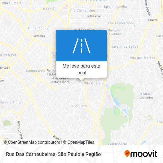 Rua Das Carnaubeiras mapa