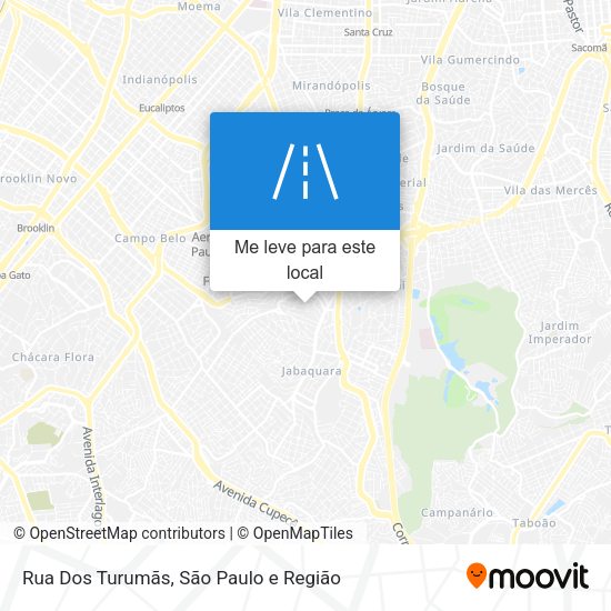 Rua Dos Turumãs mapa