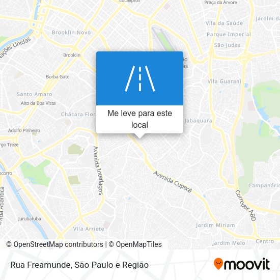 Rua Freamunde mapa