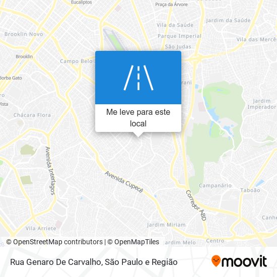 Rua Genaro De Carvalho mapa