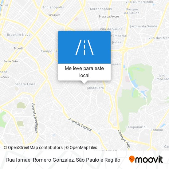 Rua Ismael Romero Gonzalez mapa