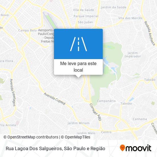 Rua Lagoa Dos Salgueiros mapa