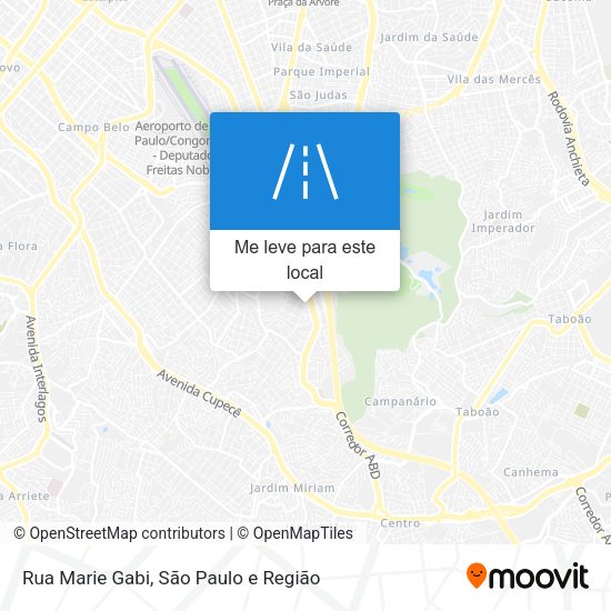 Rua Marie Gabi mapa