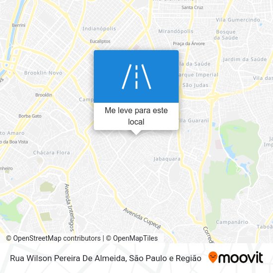 Rua Wilson Pereira De Almeida mapa