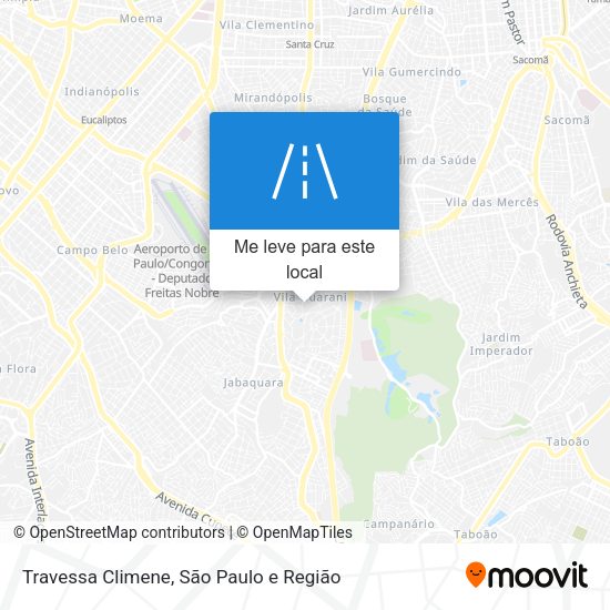 Travessa Climene mapa