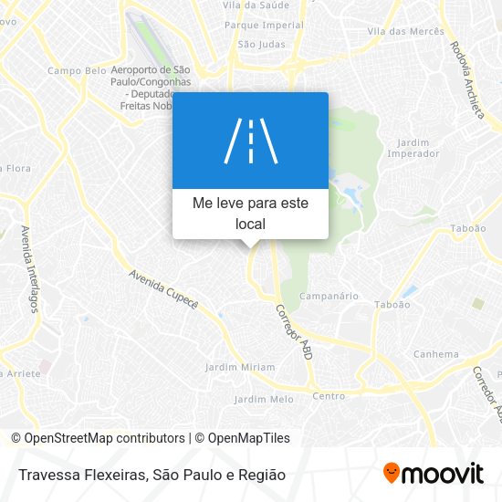 Travessa Flexeiras mapa