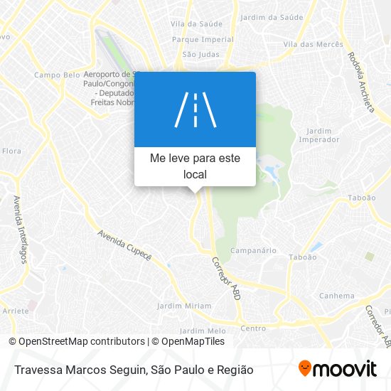 Travessa Marcos Seguin mapa