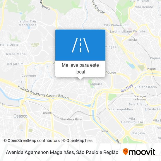 Avenida Agamenon Magalhães mapa