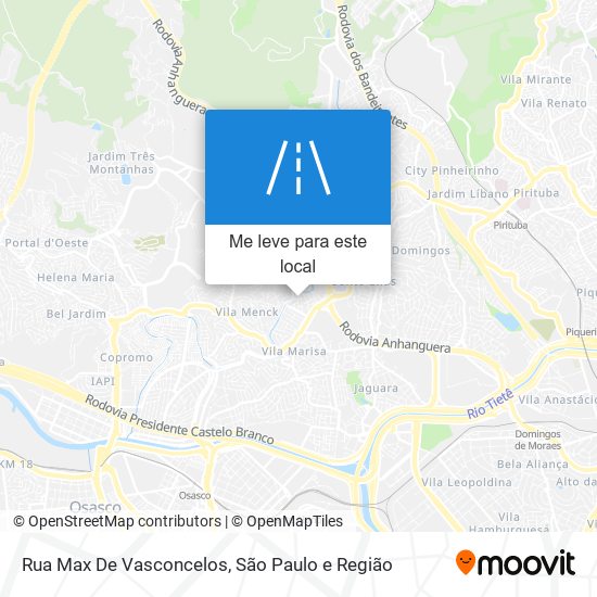 Rua Max De Vasconcelos mapa