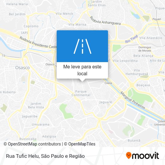 Rua Tufic Helu mapa