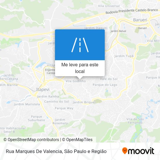 Rua Marques De Valencia mapa