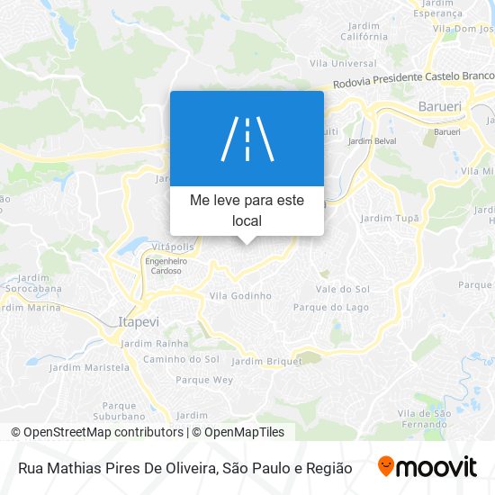 Rua Mathias Pires De Oliveira mapa