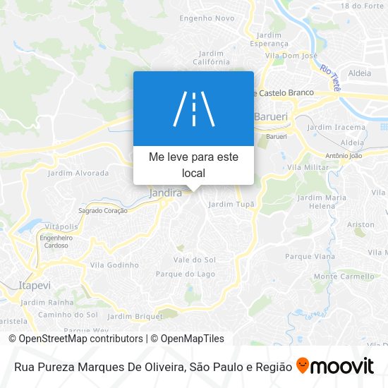 Rua Pureza Marques De Oliveira mapa