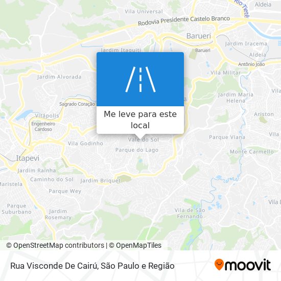 Rua Visconde De Cairú mapa