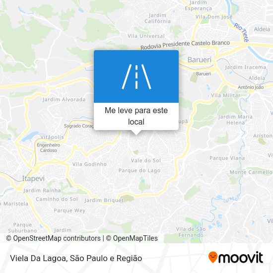 Viela Da Lagoa mapa