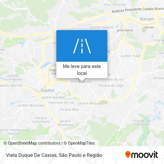 Viela Duque De Caxias mapa