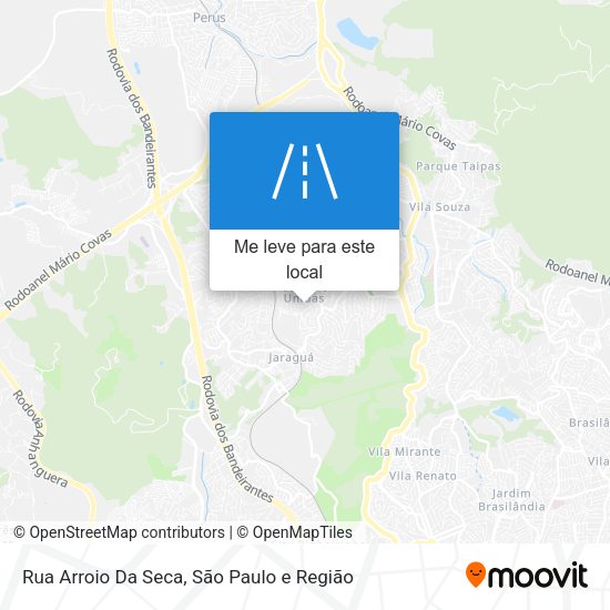Rua Arroio Da Seca mapa