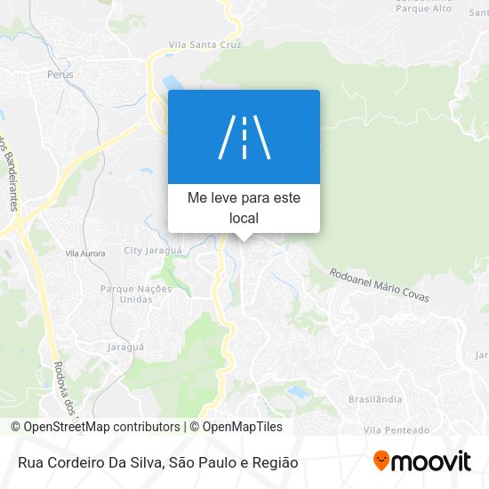 Rua Cordeiro Da Silva mapa