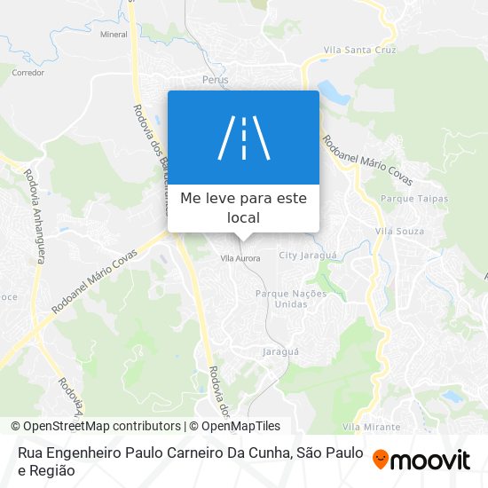 Rua Engenheiro Paulo Carneiro Da Cunha mapa