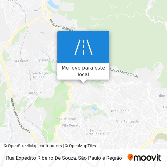 Rua Expedito Ribeiro De Souza mapa