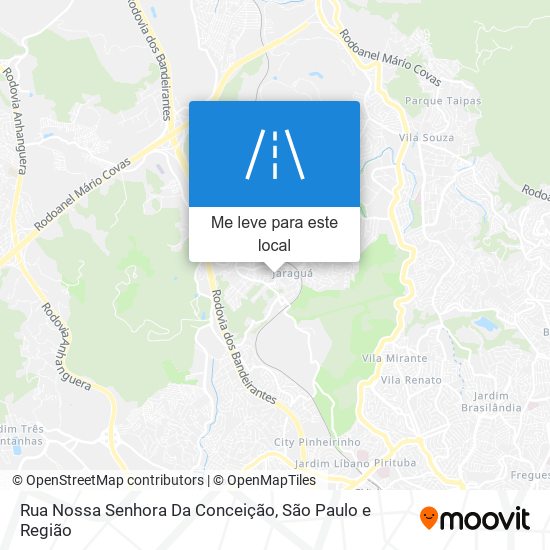 Rua Nossa Senhora Da Conceição mapa