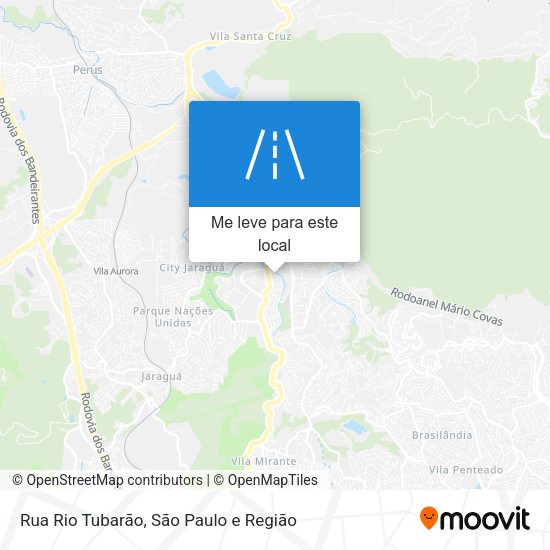 Rua Rio Tubarão mapa