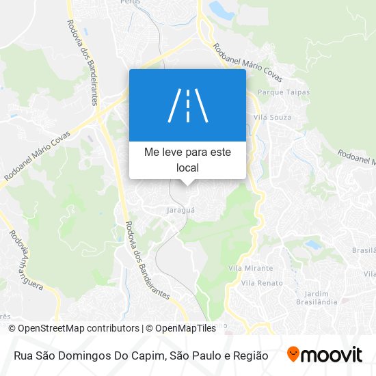 Rua São Domingos Do Capim mapa