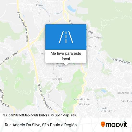 Rua Ângelo Da Silva mapa