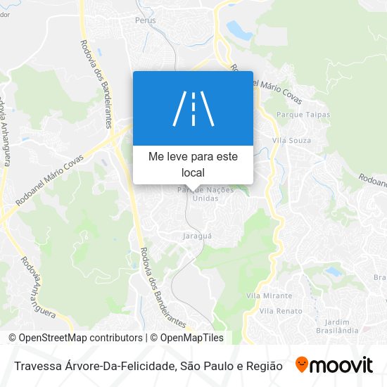Travessa Árvore-Da-Felicidade mapa