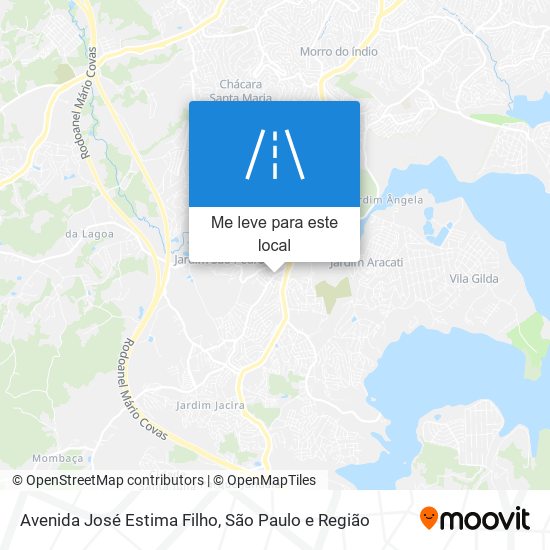 Avenida José Estima Filho mapa