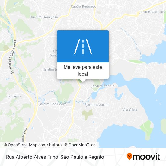 Rua Alberto Alves Filho mapa