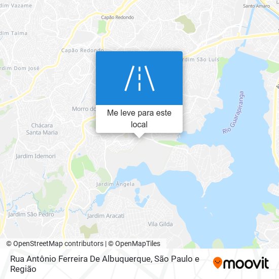 Rua Antônio Ferreira De Albuquerque mapa