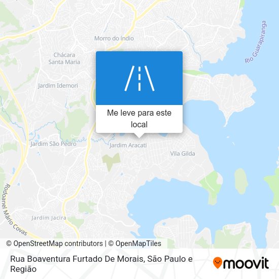 Rua Boaventura Furtado De Morais mapa