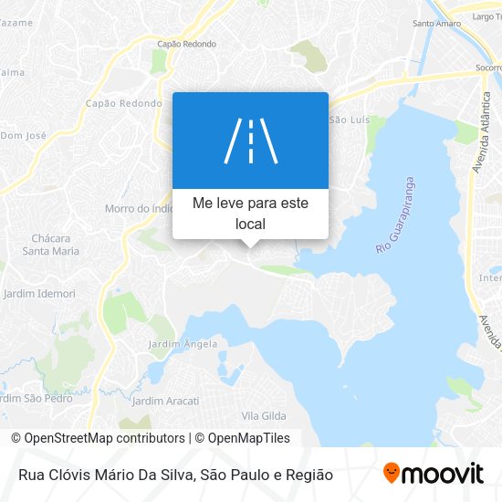 Rua Clóvis Mário Da Silva mapa