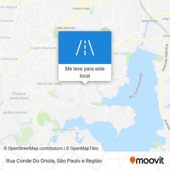 Rua Conde Do Oriola mapa