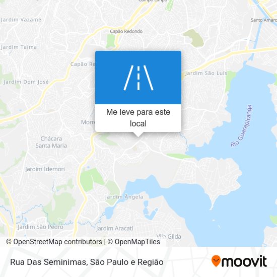 Rua Das Seminimas mapa