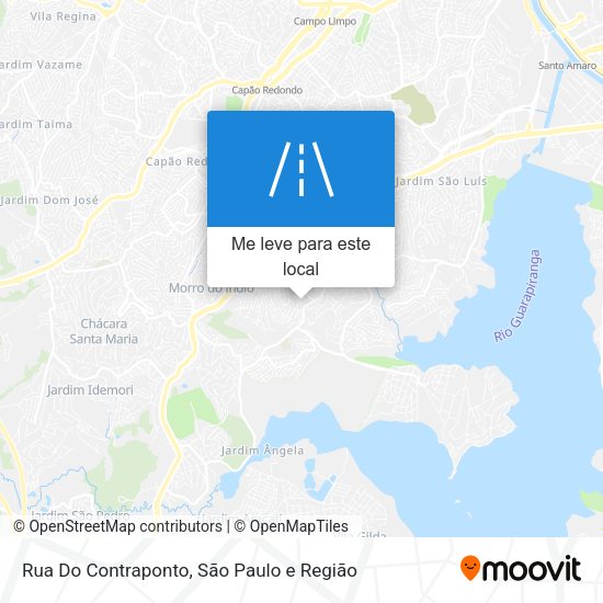 Rua Do Contraponto mapa