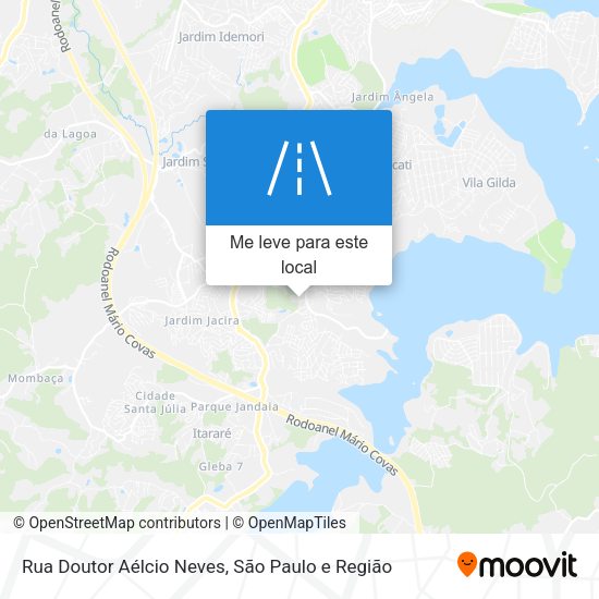 Rua Doutor Aélcio Neves mapa